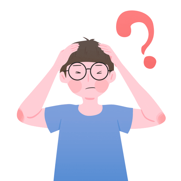 摄图网_401582155_戴眼镜的男孩手绘 GIF(企业商用).gif