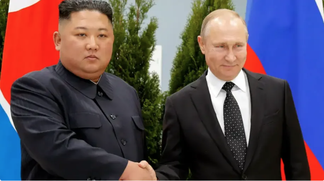 普京和金正恩曾于2019年4月在俄罗斯符拉迪沃斯托克会晤。