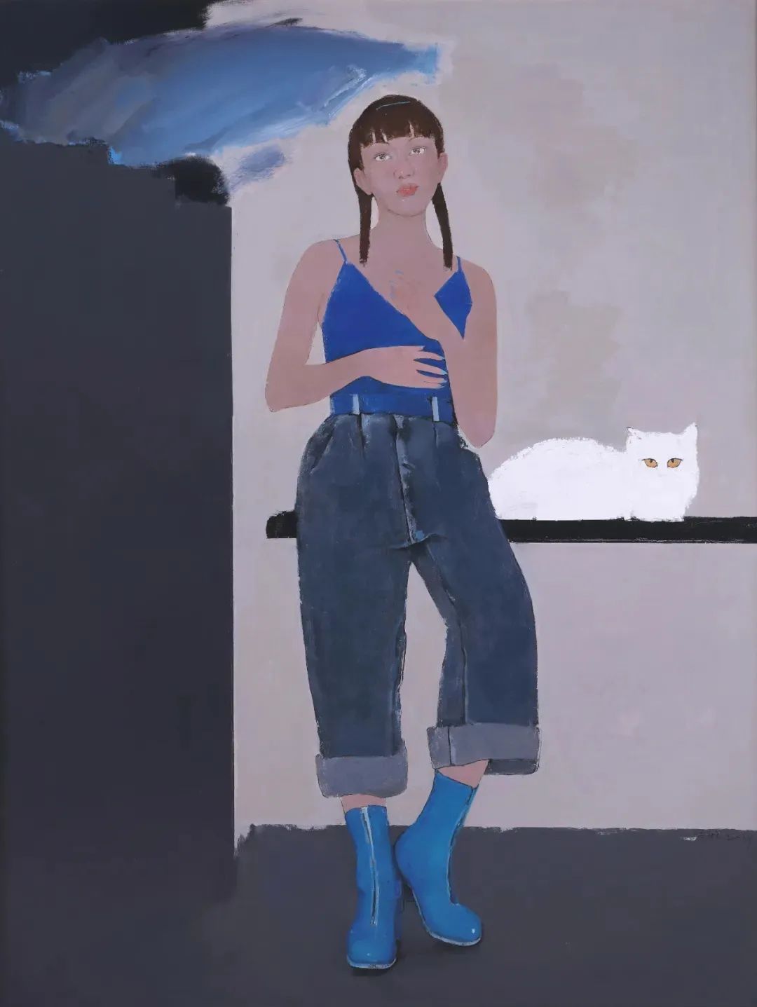 《 猫 · 女孩 - 02 》