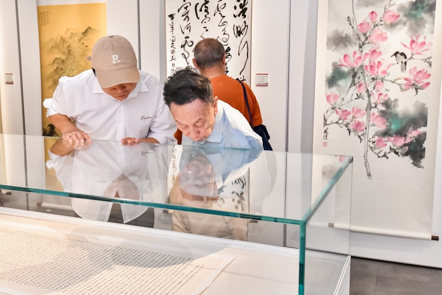 书墨韵香迎国庆,穗港澳台·华侨华人书画展开展啦