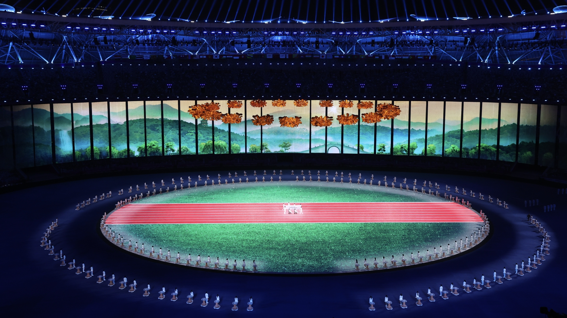 杭州亚残运会开幕。